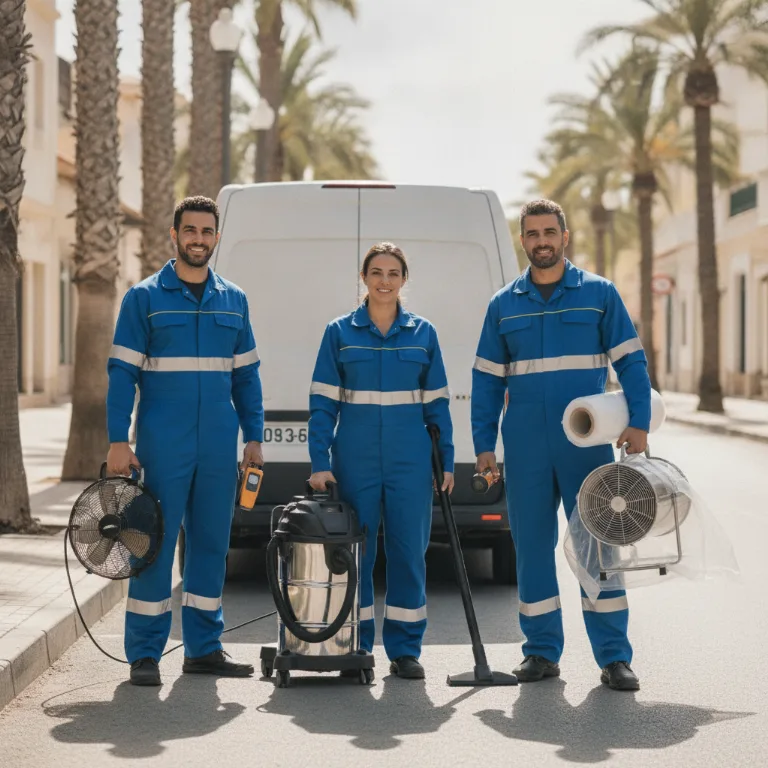Restauración de Daños Por Agua equipo en Santa Pola